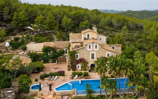 Aerial shot of Almiral de la Font